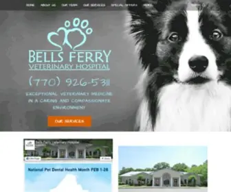 BFVH.com(BELLS FERRY VETERINARY HOSPITAL) Screenshot