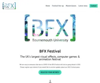 BFxfestival.com(BFX Festival) Screenshot