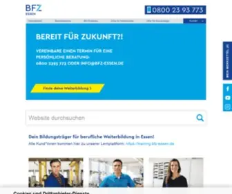 BFZ-Essen.de(Dein) Screenshot