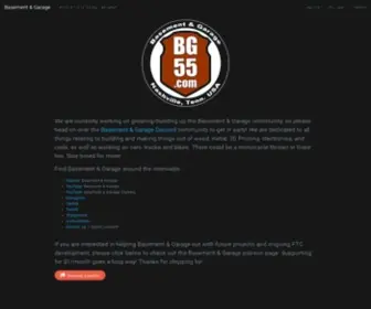 BG55.com(Basement & Garage) Screenshot