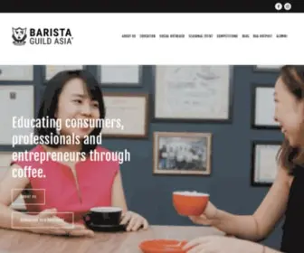 Bga.com.my(Barista Guild Asia) Screenshot