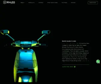 Bgauss.com(Electric Scooters in India) Screenshot