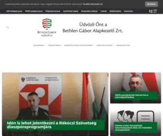 Bgazrt.hu(Főoldal) Screenshot