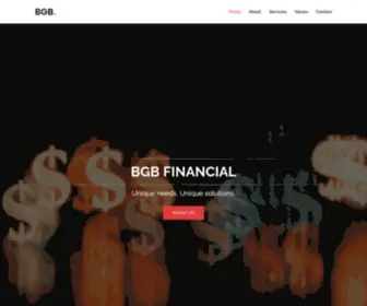 BGbfinancial.net(BGB Finance) Screenshot