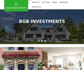 Bgbinvestments.in(BGB Investments) Screenshot