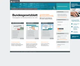 BGBL.de(Zugriff auf das komplette Online) Screenshot