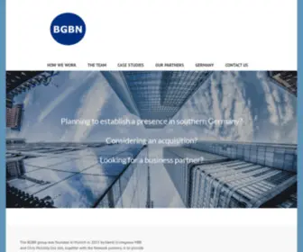 BGBN.de(British-German Business Network) Screenshot