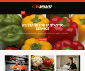 BGbrisbane.com.au(Fruit and Vegetable Wholesalers) Screenshot