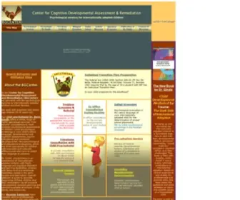 Bgcenter.com(Center for Cognitive and Developmental Assessment and Remediation) Screenshot