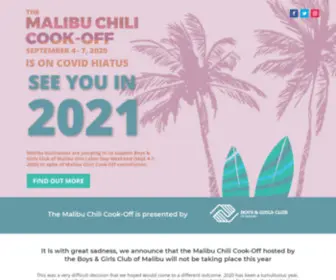 BGcmalibuchilicookoff.org(BGC Malibu Chili Cook Off) Screenshot