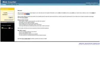 Bgcounter.com(Web counter) Screenshot