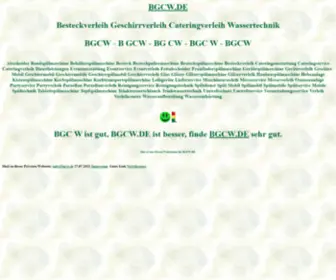 BGCW.de(Spülmobil) Screenshot