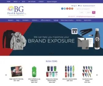 Bgdecalandapparel.com(Bgdecalandapparel) Screenshot