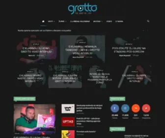 BGDgrotto.com(Dobrodošli na Grotto) Screenshot