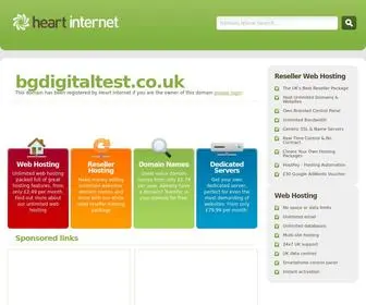 Bgdigitaltest.co.uk(Web Hosting) Screenshot