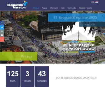 BGdmarathon.org(Beogradski Maraton) Screenshot