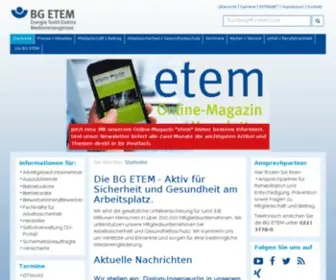 BGDP.de(BG ETEM) Screenshot