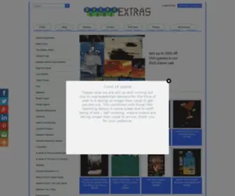Bgextras.co.uk(Board Game Extras) Screenshot