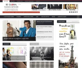 Bgfashion.it(Italia # 1 rivista di vestiti da uomo e di affari con abiti da uomo. La nuova formula di moda) Screenshot