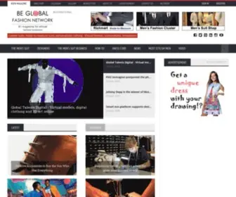Bgfashion.net(Sustainable fashion business magazine) Screenshot