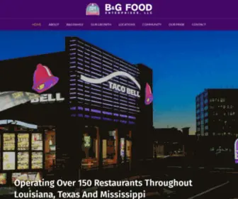 Bgfood.com(B&G Food Enterprises) Screenshot