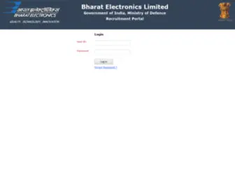 BGHR-Recruitment.com(Bharat Electronics) Screenshot
