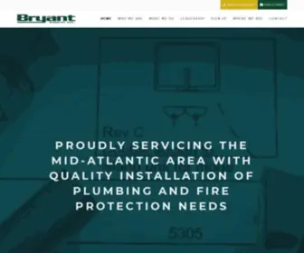 Bgi-Plumbing.com(Bryant Group) Screenshot