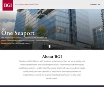 Bginvestors.com(Boston Global Investors (BGI)) Screenshot