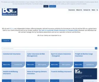 Bgi.uk.com(Insurance & Risk Management) Screenshot