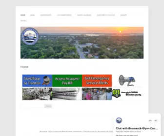 BGJWSC.org(Brunswick-Glynn County Joint Water & Sewer Commission) Screenshot