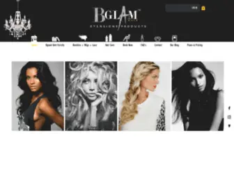 Bglamhair.com(BGLAM Hair Lounge) Screenshot