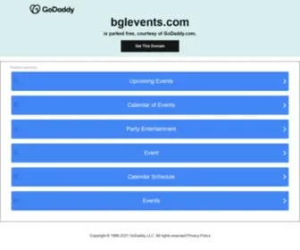 Bglevents.com(Bglevents) Screenshot