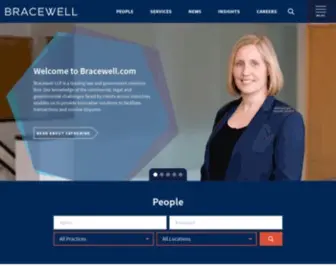 BGLLP.com(Bracewell LLP) Screenshot