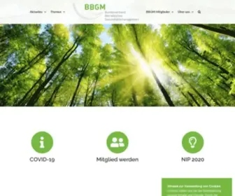 BGM-BV.de(Bundesverband Betriebliches Gesundheitsmanagement e.V) Screenshot