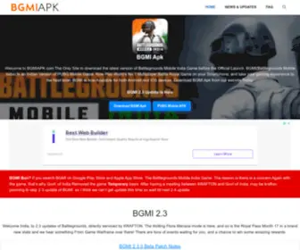 Bgmiapk.com(BGMI 3.0 APK Download (Battlegrounds Mobile India Game)) Screenshot