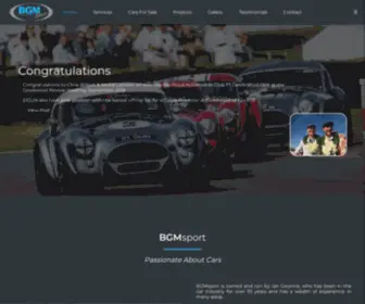 BGMsport.com(Rally & Race Services) Screenshot