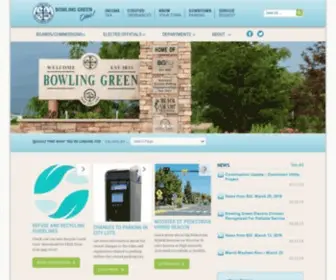 Bgohio.org(City of Bowling Green Ohio) Screenshot