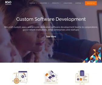 Bgosoftware.com(Where Healthcare Meets Digital Excellence) Screenshot