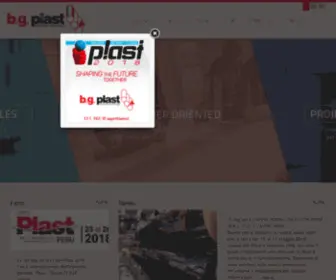 BGplast.it(BG PLAST IMPIANTI srl propone impianti completi per la produzione di) Screenshot