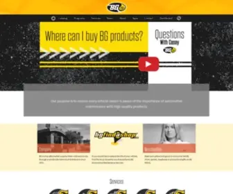 BGprod.com(BG Products) Screenshot