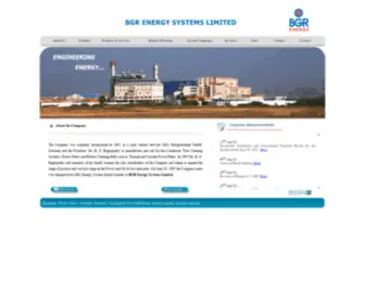 Bgrenergy.com(BGR Energy Systems Limited) Screenshot