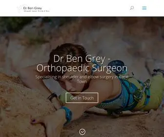 Bgrey.co.za(Dr Ben Grey) Screenshot