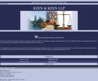 BGRN.com(Keen & Keen LLP Website) Screenshot