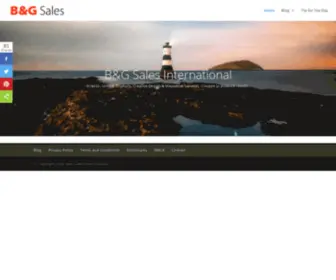 Bgsales.com(B&G Sales) Screenshot