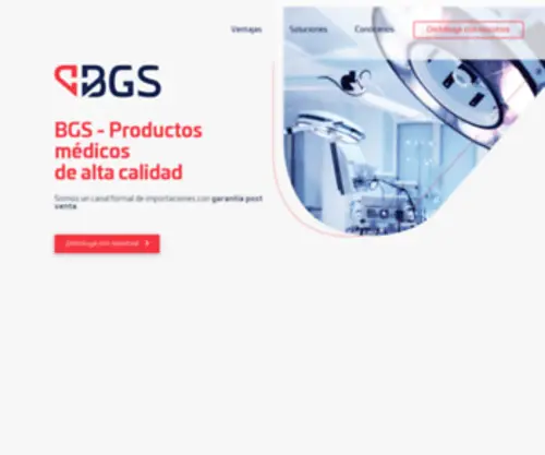 BGS.com.pe(Productos y Equipos de Salud de alta calidad) Screenshot