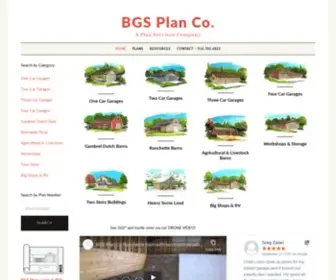 BGSplanco.com(Barn plans) Screenshot