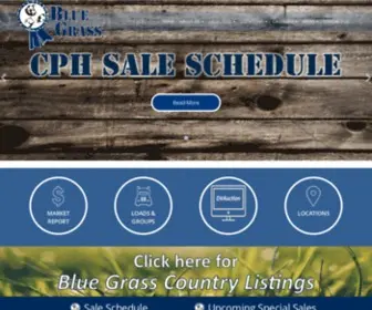 BGstockyards.com(Bluegrass Stockyards) Screenshot