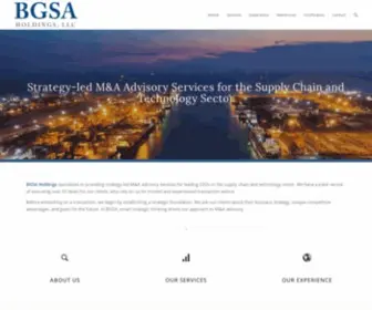 BGStrategicadvisors.com(Strategy-led M&A Advisory Services) Screenshot