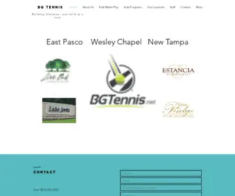 Bgtennis.com(Home) Screenshot