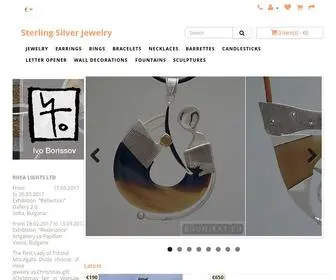 Bgunikat.eu(Sterling silver jewelry wholesale RHEA LIGHTS LTD) Screenshot